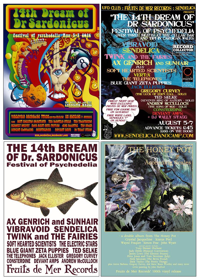 set of 14th dream posters